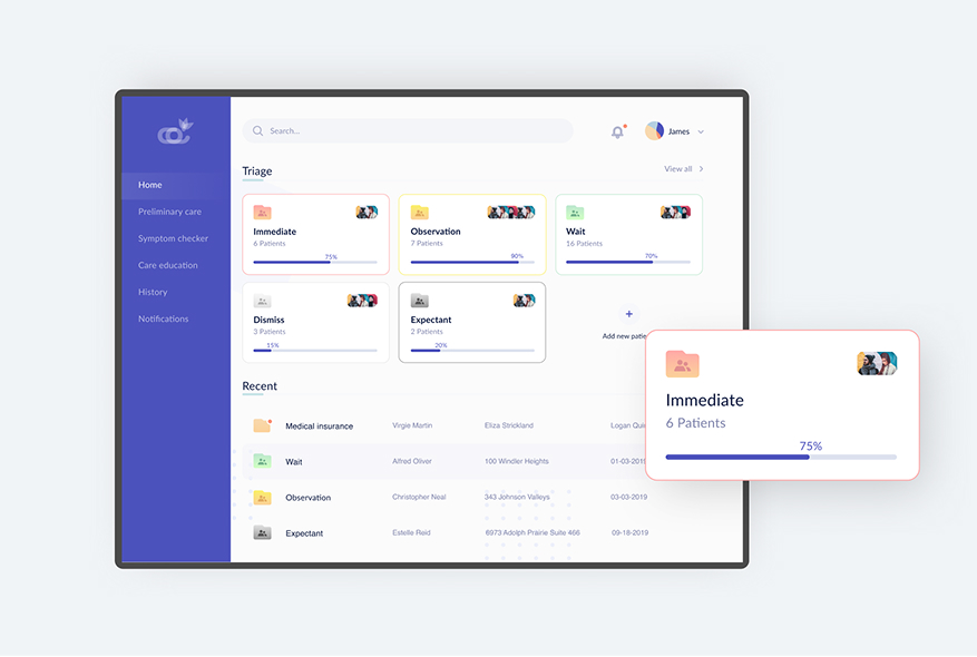 Bloom design screenshot
