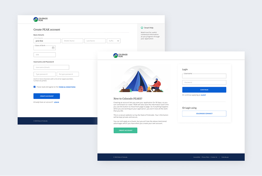Colorado Peak approach screenshot